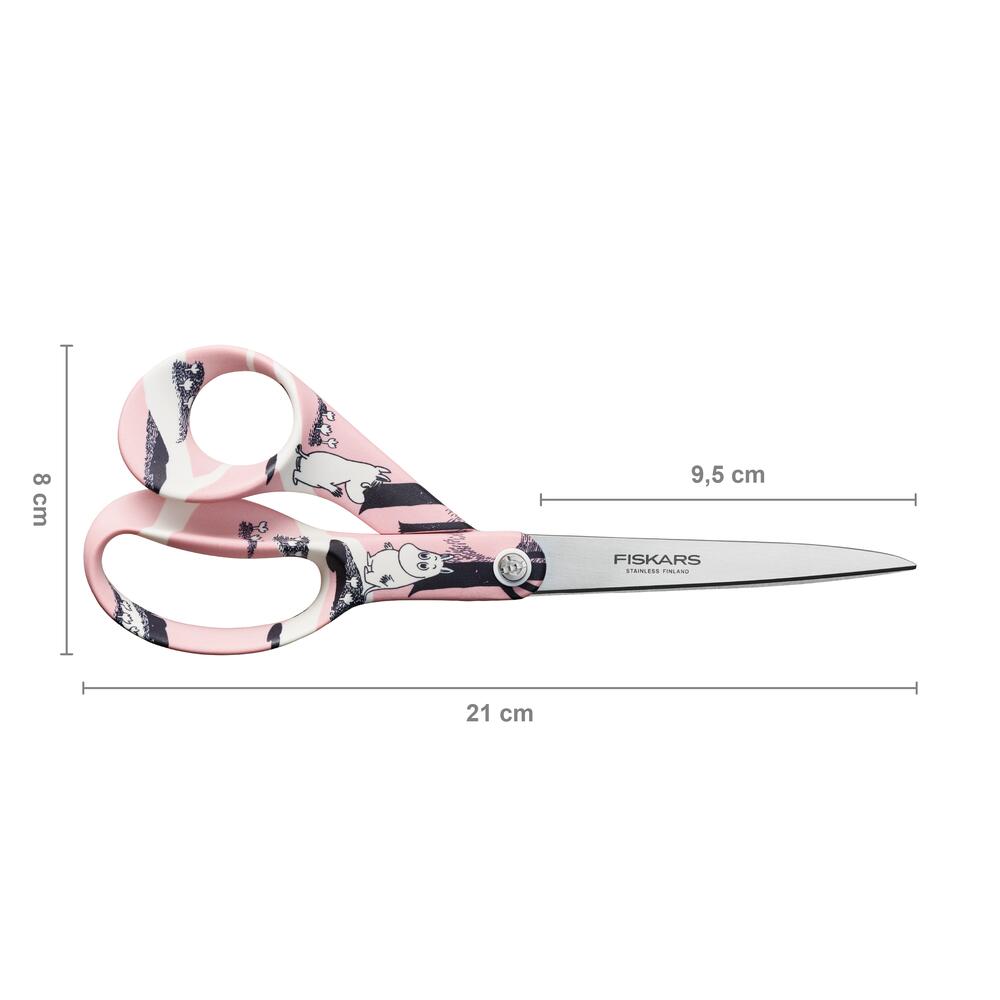Fiskars X Mumi universalsaks, Kærlighed - 21 cm.